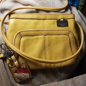 Tignanello cross body with matching key fob
